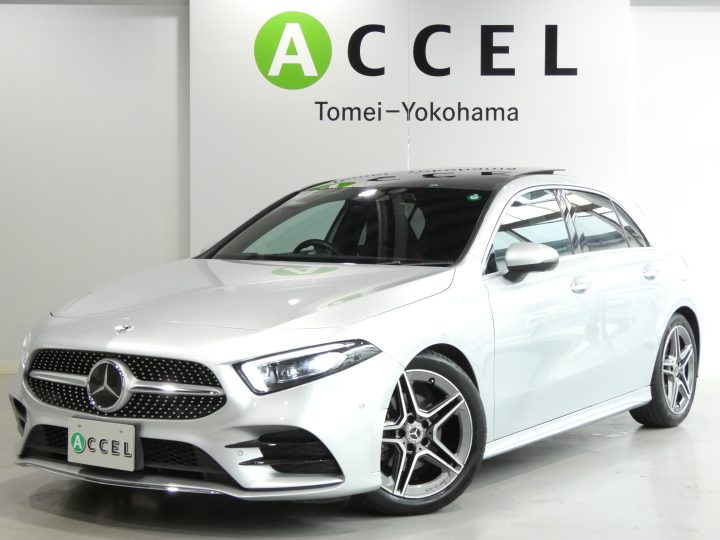 メルセデス・ベンツ　A200d　AMGライン　アドバンスドPKG　レーダーS　サンルーフ　レッド＆ブラックレザー/ヒーター　純正ナビ/TV/360°カメラ　キーレスゴー　ワイヤレスチャージ