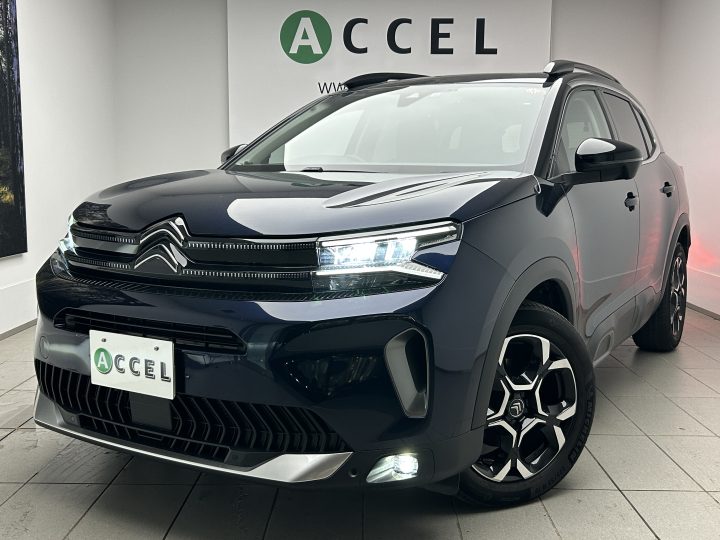 シトロエン　C5エアクロス　シャイン　ブルーHDi　ACC　パノラマサンルーフ　ブラックレザー/ヒーター　純正ナビ/TV/カメラ　ブラインドアシスト　ワイヤレスチャージング