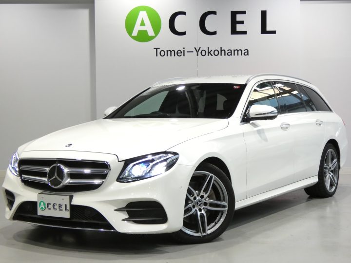 メルセデス・ベンツ　E220dステーションワゴン　アバンギャルド　AMGライン　レーダーS　ブラックレザー/ヒーター　純正ナビ/TV/360°カメラ　キーレスゴー　ブラインドスポットアシスト　電動テールゲート