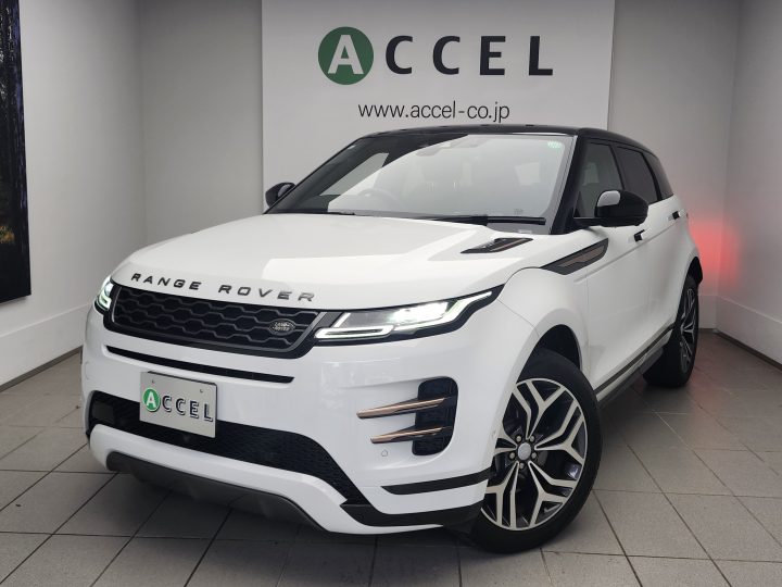 ランドローバー　レンジローバーイヴォーク　Rダイナミック　SE　ACC　ガラスルーフ　ブラックレザー/全席ヒーター　純正ナビ/TV/サラウンドカメラ　デジタルミラー　Rダイナミックエアロ＆20インチアルミ