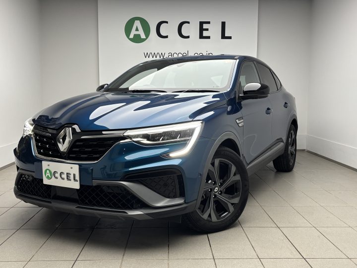 ルノー　アルカナ　RSライン　E-テック　ハイブリッド　ACC　ハーフレザー/ヒーター　カープレイ対応オーディオ＆360°カメラ　レーンアシスト＆ブラインドアシスト　アンビエントライト