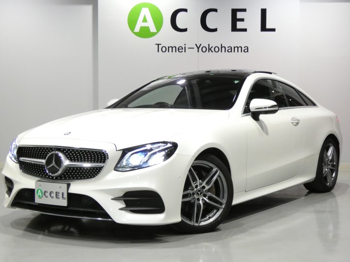 メルセデス・ベンツ　E200クーペ　スポーツ　レザーPKG　レーダーS　サンルーフ　ブラックレザー/ヒーター　純正ナビ/360°カメラ　キーレスゴー　ブルメスターサウンド　ドライブレコーダー